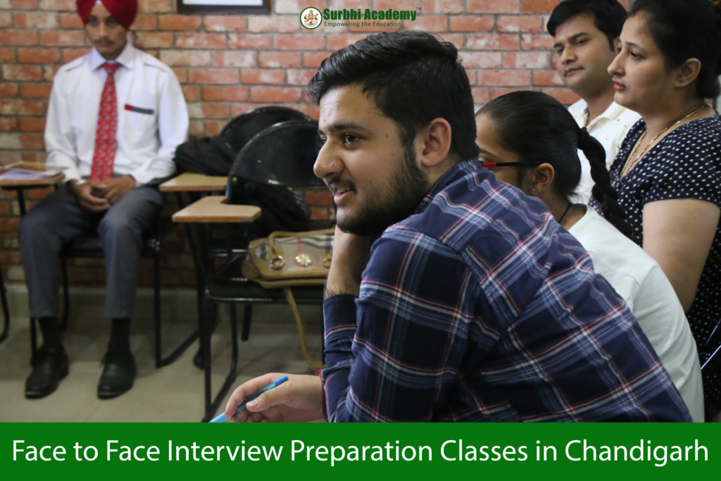 Face to Face Interview Preparation Classes in Chandigarh